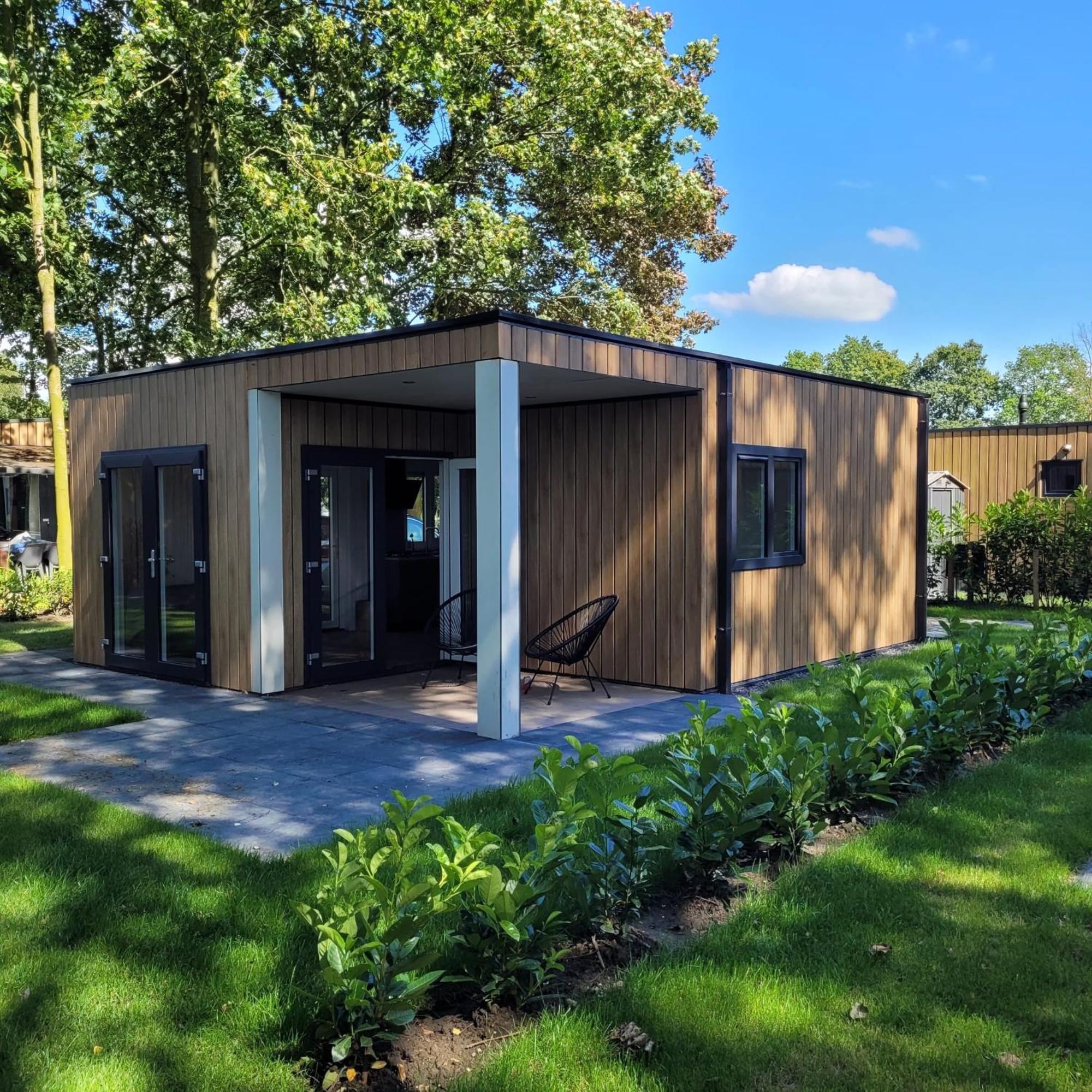 Modern Tiny House Sari In Zeeland Near The Sea Villa Heinkenszand Exterior photo